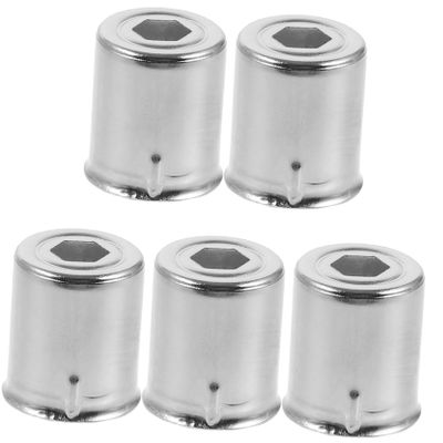DOITOOL 5pcs Microwave Oven Caps Replacement Microwave Parts Crimp Ferrule Fitting Oven Components