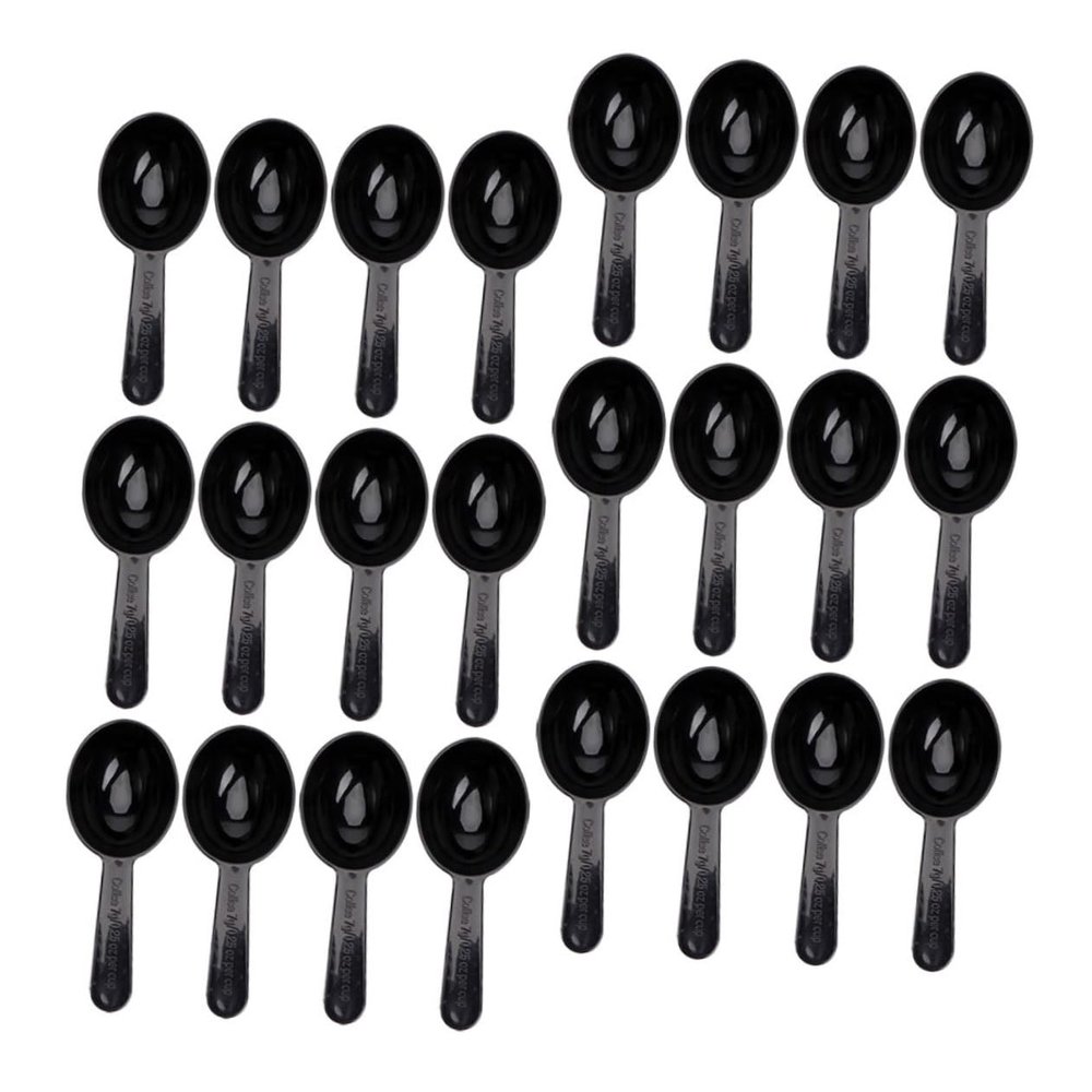 Cabilock 50pcs Coffee Scoops Tbsp Measuring Spoon Scoop for Bean Tea Salt Sugar Milk Powder