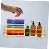 Amosfun Bathroom Countertop Organizer Shelf Stylish Desktop Storage Rack for Toiletries Cosmetics and Perfume Multi-Functional Rack for Kitchen Bathroom and Bedroom and Easy to Install view 3