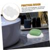 Amosfun 6pcs Non- Soap Drain Cushion Soap Tray for Kitchen Bathroom Practical Holder Drainage Design Smooth Edges for Safe Use Essential Draining view 2