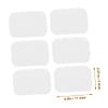 Amosfun 6pcs Non- Soap Drain Cushion Soap Tray for Kitchen Bathroom Practical Holder Drainage Design Smooth Edges for Safe Use Essential Draining view 4