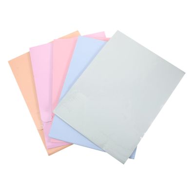 MAGICLULU 5pcs Portable Desk Divider Shield Board for Students Privacy Barrier for Classroom Office Use Sneeze Guard Colors