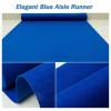 Wedding Aisle Runner Indoor and Outdoor Party Aisle Runner Walkway Carpet Decoration for Beach Wedding Ceremony (Blue) view 3