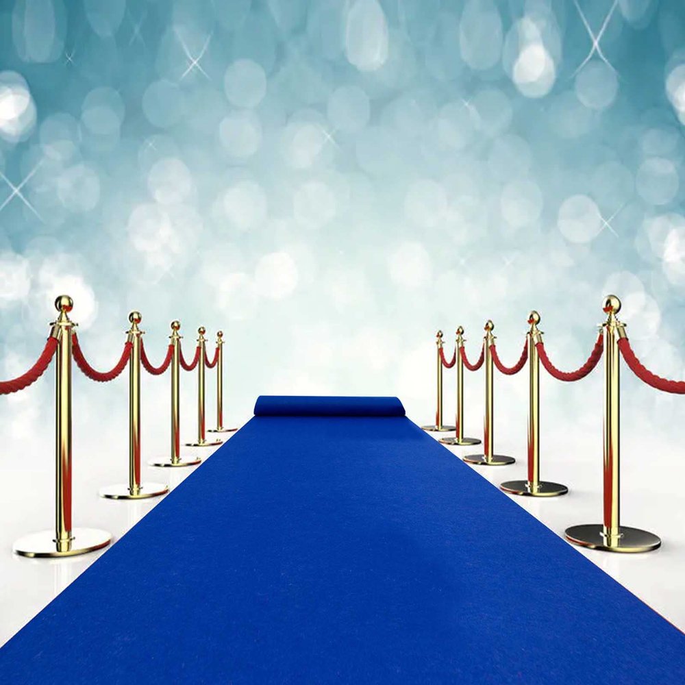 Aisle Runner for Weddings Blue Floor Aisle Runner 30m Wedding Walkway Runner Rug for Graduation Birthday Decoration