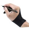 Two Finger Drawing Glove for Graphic Tablet Painting Black 2Pcs view 3