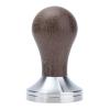 TANIQIACA 53mm Stainless Steel Coffee Tamper with Wooden Handle Coffee Powder Hammer Press Tool Accessory view 1