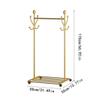 Coat Rack Freestanding Coat Rac Creative Hanger Floor Bedroom Balcony Clothes Hanger Home Storage Clothes Rack Nordic Simple Coat Rack with Wheels Hall Tree Stand Coat Hanger Standing ( Color : A , Si view 2