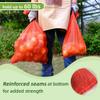deebree 300pcs Extra Large Mesh Produce Bags 60 lbs Reusable Onion Sacks Vegetable Storage Bags Washable Net Bag 21 x 32 for Onion Potato Firewood Crawfish, Pack of 300 view 4
