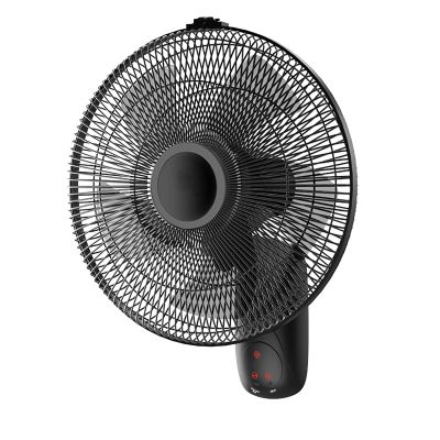 HSPLXYT 16" Oscillating Wall Mount Fan,18" Industrial Wall Mount Fan,3 wind speeds for domestic, commercial and industrial use (manual/remote control),Adjustable Head (Color : Manual, Size : 16in)