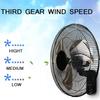 HSPLXYT 16" Oscillating Wall Mount Fan,18" Industrial Wall Mount Fan,3 wind speeds for domestic, commercial and industrial use (manual/remote control),Adjustable Head (Color : Manual, Size : 16in) view 4