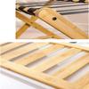YUSIWOAL Bamboo Folding Luggage Rack Suitcase Stand, Bedroom Luggage Shelf Multifunctional Suitcase Tray Shelf Shoe Rack, for Hotel/Bedroom/Guest Room (Size : 1pcs) view 4