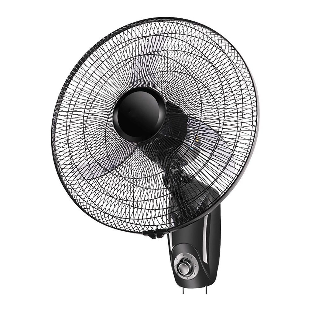 18" Wall Mount Fan with Remote Control,Commercial Wall Fan, Garage Fan, Oscillating Industrial Wall Mount Fan, 90 Degree Oscillating Wall fan, 3 Speed, Adjustable Tilt ( Color : Manual , Size : 16in )