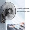 16"/18" Oscillating Wall Mount Fan,Quiet 3-Speed Wall Mount Fan with Remote Control,wall mount fans indoor/outdoor,Adjustable tilt angle and high wind speed for garages, decks and bedrooms ( Color : R view 4
