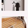 thalo Free Standing Coat Rack Bedroom Floor-Standing Clothes Hanger Household Removable Coat Rack Light Luxury Storage Non-Metal Clothes Hanger Standing Coat Rack view 4