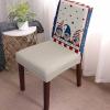 Dining Room Chair Covers, Independence Day Gnome American Flag Star Vintage Red Plaid Blue Stretch Parsons Chair Slipcovers Removable Kitchen Chair Protector Cover Set of 8 view 2