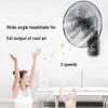Adjustable Oscillating Industrial Wall Mount Fan,wall mount fans outdoorWall Mount Fan with Remote Controlfor Home Office Patio Garage Factory Greenhouse Warehouse Farm ( Color : Remote Control , Si view 2