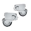 Left And Right Wheels Parts Universal Wheel Motor Robotic Vacuum Cleaner Accessories.Compatible For Dreame F9 1C 1T STYTJ01ZHM (Color : L R Wheels W) view 1