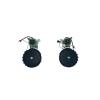 PLANTKA Original Left and Right Wheels, Compatible for Dreame D10 Plus/ D10s Pro, Vacuum Cleaner Part (Color : L) view 4