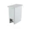 thalo Bathroom Waste Bin Large Capacity Trash Can with Lid for Kitchen Living Room Bathroom Office with Wheels 20L Kitchen Garbage Bin (Size : A) view 1
