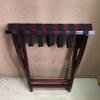 YUSIWOAL Luggage Rack Suitcase Rack - Hotel Folding Luggage Stand, Guest Room Floor Luggage Stand, Solid Wood Luggage Holder with Nylon Cord, 60X47X67Cm view 4