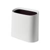 Bathroom Waste Bin Narrow Slit Trash Can Without Cover Laminated Waste Paper Basket Living Room Simple Bathroom Kitchen 10L Kitchen Garbage Bin (Size : B) view 1