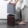 Bathroom Waste Bin Narrow Slit Trash Can Without Cover Laminated Waste Paper Basket Living Room Simple Bathroom Kitchen 10L Kitchen Garbage Bin (Size : B) view 3