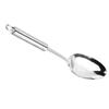 Alipis 2pcs Stainless Steel Soup Spoon Kitchen Gadget for Home and Restaurant Use Non- Handle for Ice Dessert and Soup Serving view 4