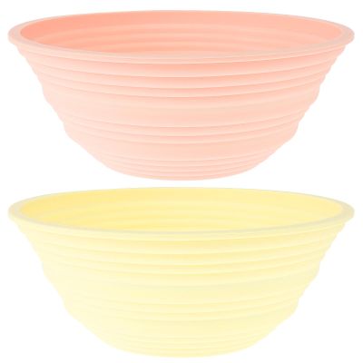 2PCS Silicone Banneton Bread Proofing Baskets,9 Inch Round & 10 Inch Oval Sourdough Tools Kit,Foldable Sourdough Baking Baske,Waterproof, Less Prone to Mold Growth