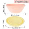 2PCS Silicone Banneton Bread Proofing Baskets,9 Inch Round & 10 Inch Oval Sourdough Tools Kit,Foldable Sourdough Baking Baske,Waterproof, Less Prone to Mold Growth view 3