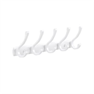 ECOLFE Coat Rack,Wall Hook, Coat Rack Coat Rack Wall Mount, Heavy Duty Wall Hook, Metal Coat Hook Rails for Coats, Hats, Towels, Robes, Hooks Behind Doors Wall Coat Rack