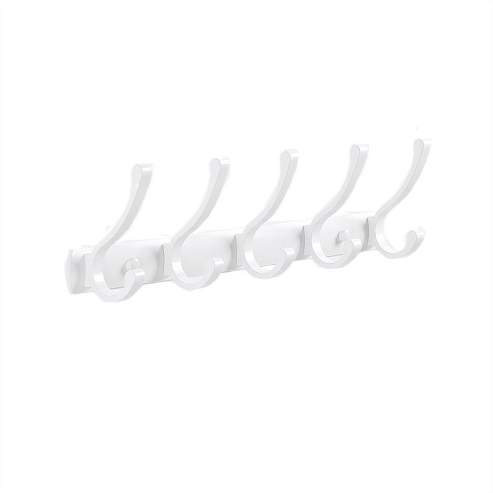 ECOLFE Coat Rack,Wall Hook, Coat Rack Coat Rack Wall Mount, Heavy Duty Wall Hook, Metal Coat Hook Rails for Coats, Hats, Towels, Robes, Hooks Behind Doors Wall Coat Rack