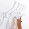ECOLFE Coat Rack,Wall Hook, Coat Rack Coat Rack Wall Mount, Heavy Duty Wall Hook, Metal Coat Hook Rails for Coats, Hats, Towels, Robes, Hooks Behind Doors Wall Coat Rack view 4