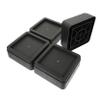 Cabilock 4pcs Adjustable Bed Risers Heightening Pads for Furniture Non- Base for Bed Sofa and Table Comfort and Convenience view 1