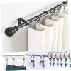 Amosfun 100pcs Stainless Steel Curtain Clips Use Hooks for Shower and Window Curtains Resistant Non-Slip Design for Home and Bathroom Decor view 4