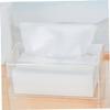 Amosfun Acrylic Tissue Box Holder Transparent Rectangular Paper Towel Dispenser for Home Bathroom Office Capacity Storage for Easy Access to Facial Tissues view 2