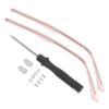 FOMIYES Metal Temple Accessories Gold Arms for Glasses Rose Gold Eyewear Legs Replacement Temples view 1