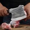 toothgeneric Meat Cleaver,Cleaver Knife Hand Forging Cutting Axe Bone Cutting 4Cr13 Stainless Steel Thickening Butcher Chef Cooking Chopper, LAMAJIGA5844 view 2