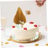 IMIKEYA Birthday Cake Decorations Set Bohemia Theme Floral Paper Fan Balls Elegant Ornaments for Women's Party Wedding Baby Shower view 2