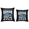 Officially A Senior Future Class 2025 Funny Back To School Throw Pillow view 3