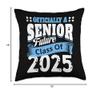 Officially A Senior Future Class 2025 Funny Back To School Throw Pillow view 4