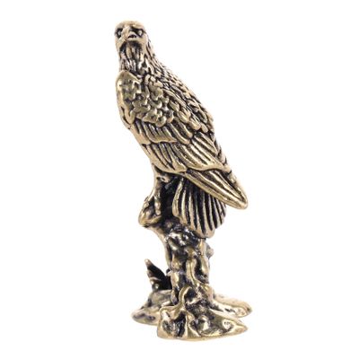 Cabilock Brass Figurine Vintage Style Animal Sculpture for Home Office Decor Decorative Statue for Desk Display and Tabletop Decoration
