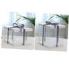 IMIKEYA 1pc Cake Box Stylish Dessert Storage Container for Birthday Cakes Hassle Packaging for Celebrations and Events view 2