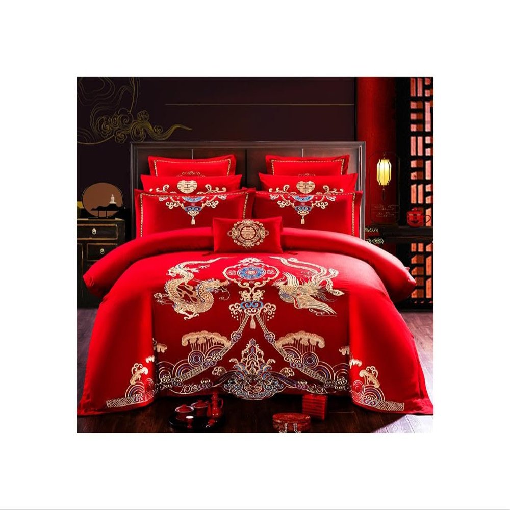 4Pcs Floral Sheet & Pillowcase Sets, Pillow Covers/Duvet Cover/Bedding Bed Sheets, Cotton Bedding Sheets & Pillowcases, Soft Bed Set, Aesthetic Bedding Sets & Collections, Flower Bedsheets CD2-4293-3
