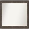 Amanti Art Bronze Bathroom Mirror for Over Sink, 31x45 Custom Made Dappled Light Bronze Rectangle Vanity Mirror, X-Large Modern Wood Frame, Hangs Horizonally and Vertically, Wall Decor view 1