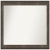 Amanti Art Bronze Bathroom Mirror for Over Sink, 31x49 Custom Made Dappled Light Bronze Rectangle Vanity Mirror, Oversize Modern Wood Frame, Hangs Horizonally and Vertically, Wall Decor view 1
