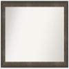 Amanti Art Bronze Bathroom Mirror for Over Sink, 33x45 Custom Made Dappled Light Bronze Rectangle Vanity Mirror, X-Large Modern Wood Frame, Hangs Horizonally and Vertically, Wall Decor view 1