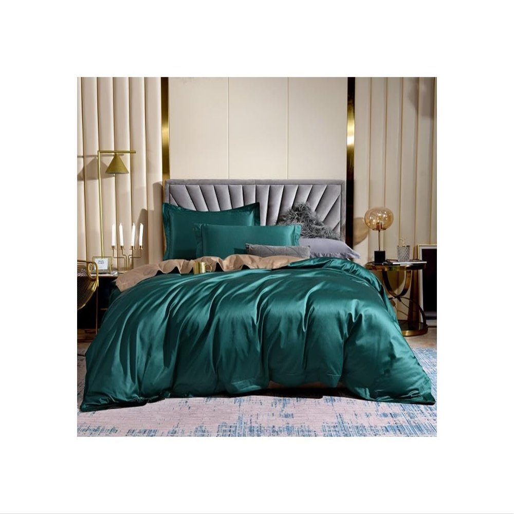 4Pcs Floral Sheet & Pillowcase Sets, Pillow Covers/Duvet Cover/Bedding Bed Sheets, Cotton Bedding Sheets & Pillowcases, Soft Bed Set, Aesthetic Bedding Sets & Collections, Flower Bedsheets CD2-4152-1