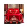 4Pcs Floral Sheet & Pillowcase Sets, Pillow Covers/Duvet Cover/Bedding Bed Sheets, Cotton Bedding Sheets & Pillowcases, Soft Bed Set, Aesthetic Bedding Sets & Collections, Flower Bedsheets CD2-4320-2 view 1