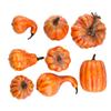 ABOOFAN 8pcs Artificial Pumpkin Ornaments for Crafts Arts and Crafts Kit Home Decor Fall Centerpieces Pumpkins Decor Home Goods Decor Party Decor Foam Plant Gift Household, Medium, Orange view 1