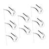 HOOTNEE 8pcs Wedding Streamers Sturdy Fairy Wands for Bright Ribbons for Weddings Graduations Dance Parties and Celebrations Smooth Texture Comfortable Grip view 1